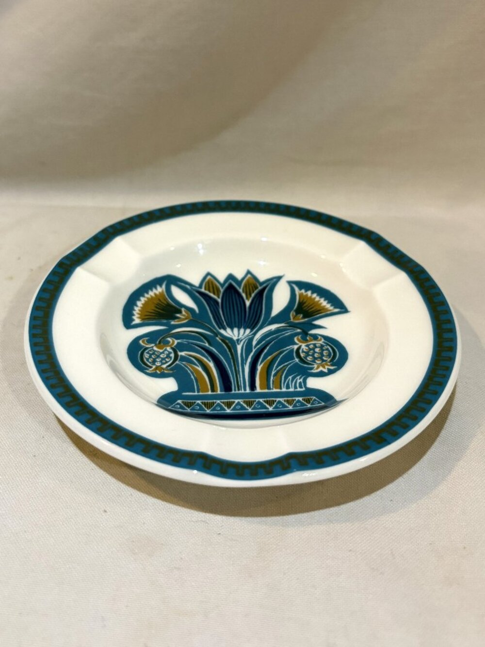VTG Wedgwood England Bone China Susie Cooper Ashmun Design Ashtray Trinket Dish